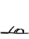 A.EMERY COLBY STRAPPY SANDALS