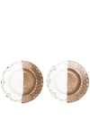 Seletti Malao Hybrid Soup Bowl (set Of Two) In Weiss