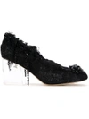 SIMONE ROCHA SIMONE ROCHA CLEAR HEEL PUMPS - BLACK,MID10B002411691171