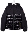 Invicta Teen Panelled Padded Jacket In Blue
