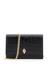 Alexander Mcqueen Skull Mini Bag In Black