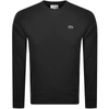 LACOSTE SPORT LACOSTE CREW NECK SWEATSHIRT BLACK