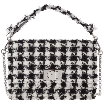 Furla Women's Handbag Cross-body Messenger Bag Purse   Mini In Nero