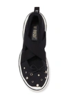 Red Valentino Embellished Slip-on Sneaker In 0no Nero