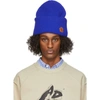 ADER ERROR BLUE LENO BEANIE