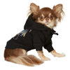 DSQUARED2 BLACK POLDO DOG COUTURE EDITION BAND HOODIE