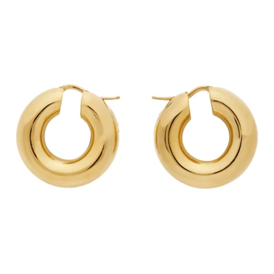Jil Sander Gold-plated Mini Hoop Earrings