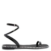 Giuseppe Zanotti Bellatriks Flat Sandals In Black