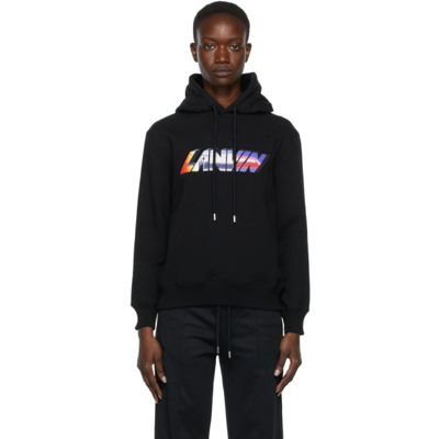 Lanvin Rosenquist Sweatshirt Rw-ho0003-j150-h21 In Black