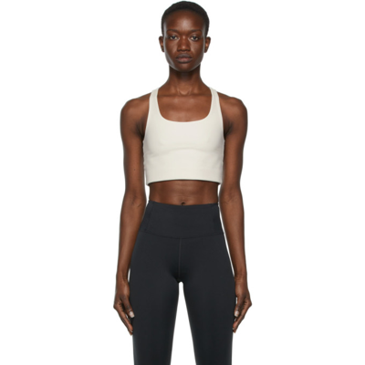 Girlfriend Collective Off-white Paloma Sports Bra In Ivory