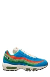 Nike Air Max 95 Se "running Club Photo Blue" Sneakers In Lt Photo Blue/black-roma Green