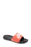 Nike Victori Slide Sandal In Magic Ember/ White/ Black