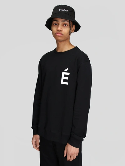 Etudes Studio Black Story Patch Sweatshirt