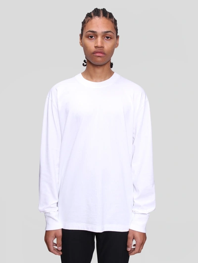 Reigning Champ Mid Wt Jersey Ls In White