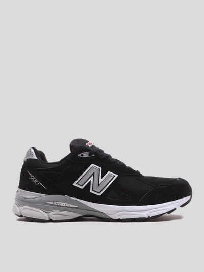 New Balance M990bs3 Shoes In Black/grey