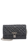 KURT GEIGER KURT GEIGER BRIXTON LEATHER CHAIN WALLET