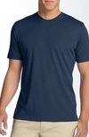 Robert Barakett Georgia Crewneck T-shirt In Night Blue