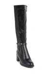 Torgeis Destinee Studded Tall Boot In Black
