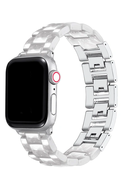Posh Tech Resin Band For Apple Watches In White