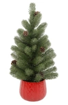 Flora Bunda 24" Tabletop Christmas Tree In Red