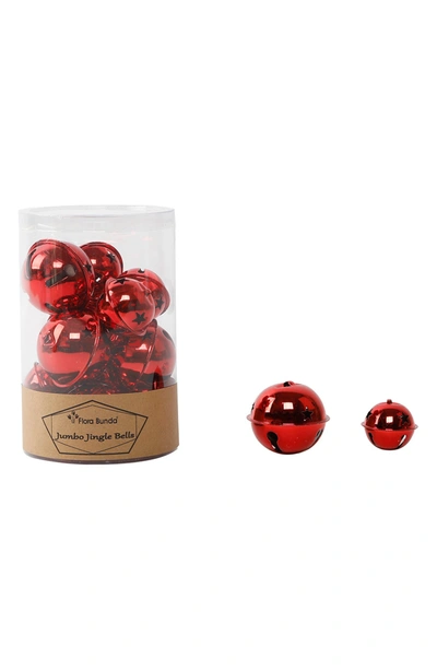Flora Bunda Jumbo Jungle Bells In Red