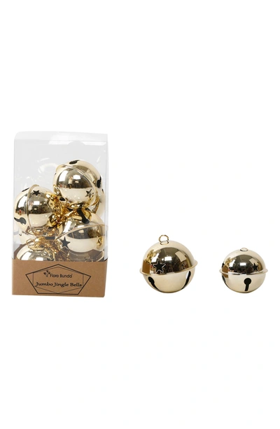 Flora Bunda Jumbo Jingle Bells In Gold