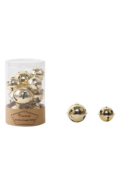 Flora Bunda 12 Piece Jingle Bell Set In Gold