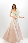 ABDO AOUDE COUTURE BOW TOP GOWN,AAC22SG110-0