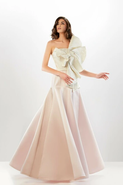 Abdo Aoude Couture Bow Top Gown