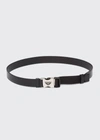 PRADA MEN'S SIDE-RELEASE SPAZZOLATO BELT,PROD169070187