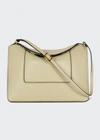 Wandler Penelope Calfskin Shoulder Bag In 1065 Shell