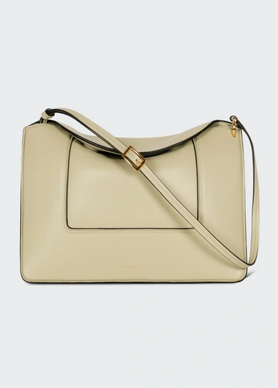 Wandler Penelope Calfskin Shoulder Bag In Green