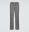 Sunspel Gray Cotton Pyjama Pants In Mid Grey Melange2