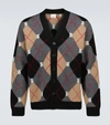 BURBERRY ACKERMAN WOOL AND CASHMERE CARDIGAN,P00623684