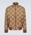 GUCCI JUMBO GG CANVAS JACKET,P00613431