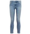 AG PRIMA CROP MID-RISE SKINNY JEANS,P00637979
