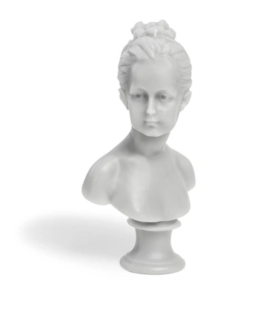 Cire Trudon Louise Brongniart Wax Bust Candle In Grey