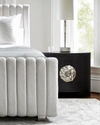 Bernhardt Silhouette Oval 2-drawer Nightstand