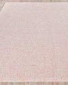 Exquisite Rugs Merida Hand-tufted Rug, 10' X 14' In Pink/ivory
