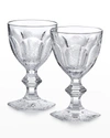 BACCARAT HARCOURT BY MARCEL WANDERS ETCHED #3 GLASSES, SET OF 2,PROD248180125