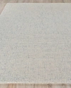 Exquisite Rugs Merida Hand-tufted Rug, 10' X 14' In Light Blue/ivory