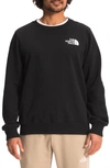 The North Face Spacer Knit Crew Neck In Black