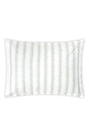Matouk Attleboro Stripe Print Pillow Sham In Citrus