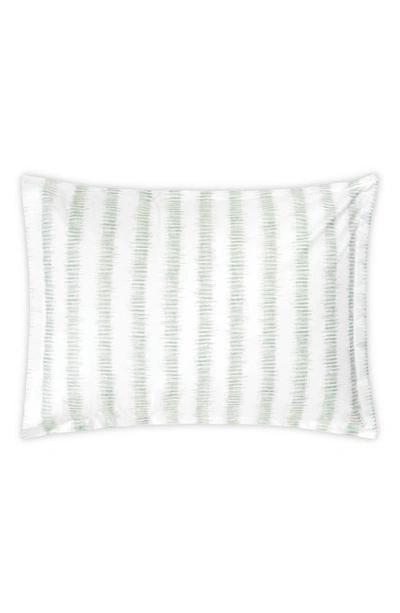 Matouk Attleboro Stripe Print Pillow Sham In Citrus