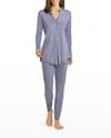 HANRO PURE ESSENCE TWO-PIECE PAJAMA SET,PROD204680991