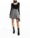 MILLY RIBBED HALF MOON-NECK SWEATER,PROD246960316