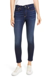 RAG & BONE NINA HIGH RISE ANKLE SKINNY JEANS,WDD20H2639I7CA