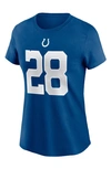 Nike Women's Jonathan Taylor Royal Indianapolis Colts Name Number T-shirt In Royal