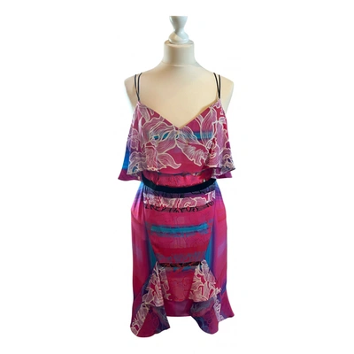Pre-owned Peter Pilotto Silk Dress In Multicolour