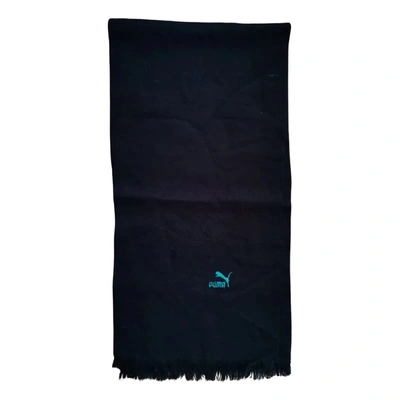 Pre-owned Puma Scarf & Pocket Square In Black